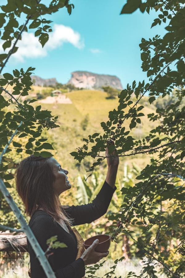 Casa Pedacinho De Ceu Com Banheira De Hidromassagem E Lareira Villa เซาเบนโตโดซาปูไค ภายนอก รูปภาพ
