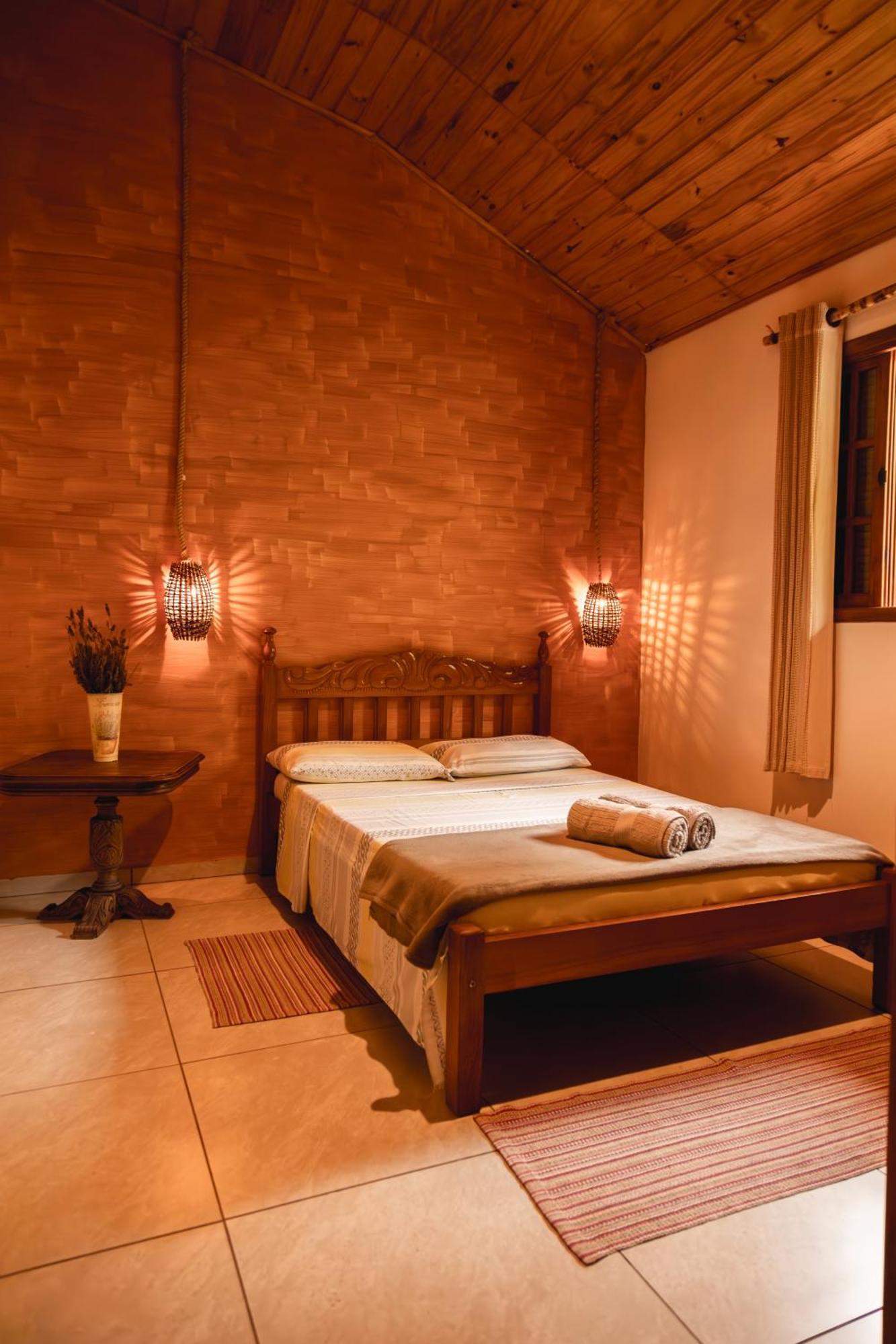 Casa Pedacinho De Ceu Com Banheira De Hidromassagem E Lareira Villa เซาเบนโตโดซาปูไค ภายนอก รูปภาพ